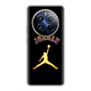 Чехлы для Realme 12 Pro Plus - с картинкой JORDAN (AlphaPrint) (Jordan Gold)