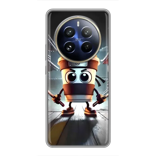 Чохол з принтом «Капучіно асасіно» для Realme 12 Pro Plus