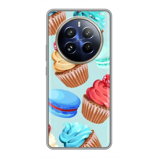 Чохол з принтом «Кексики» для Realme 12 Pro Plus