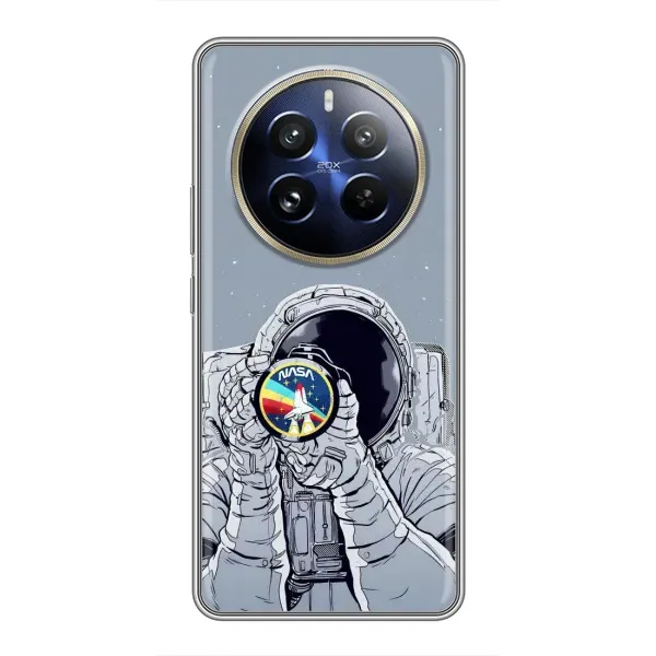 Чохол з принтом «Космонавт фото» для Realme 12 Pro Plus Чохол з принтом «Космонавт фото» для Realme 12 Pro Plus