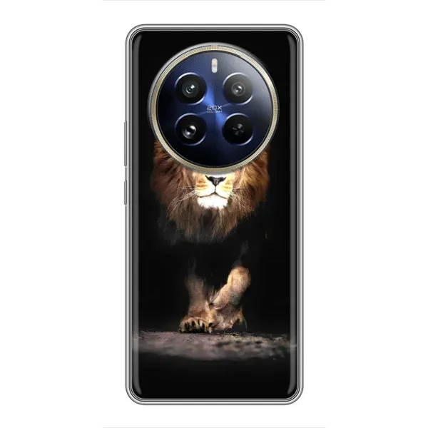Чохол з принтом «Лев» для Realme 12 Pro Plus