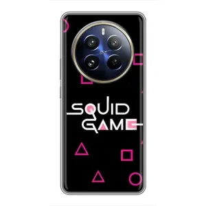 Чохол Гра в кальмара для Realme 12 Pro Plus (Патерн Гра кальмара)
