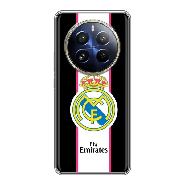 Чохол з принтом «Лого Real Madrid» для Realme 12 Pro Plus