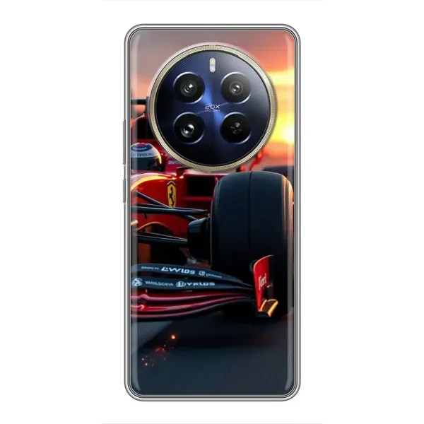 Чехол с принтом «Макларен на закате» для Realme 12 Pro Plus