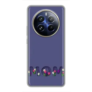 Чохли для мами на Realme 12 Pro Plus (Мама в квітах)