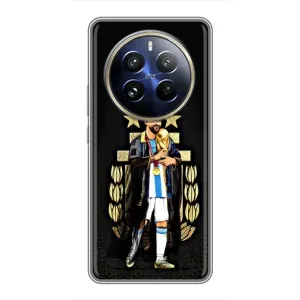 Чохли для Realme 12 Pro Plus (Leo чемпіон) (AlphaPrint) (Мессі Король)