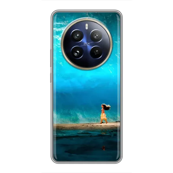 Чехол с принтом «Океан Моана» для Realme 12 Pro Plus