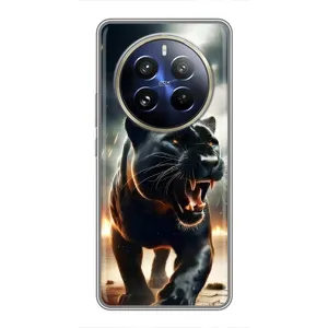 Чохол з картинкою 'Хижаки' для Realme 12 Pro Plus (Чорна пантера)