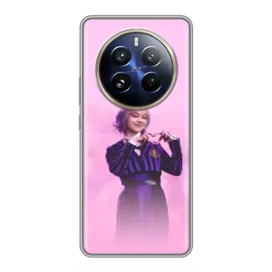 Чохол з дизайном Венздей 2 на Realme 12 Pro Plus (Яскрава Енід Венздей)