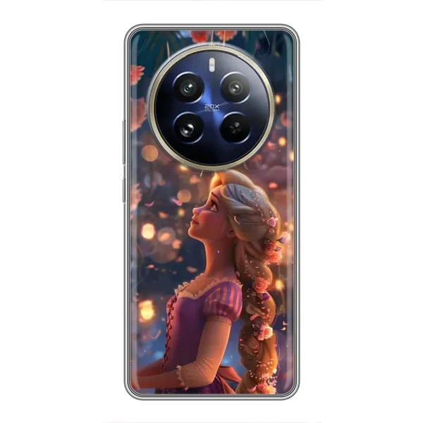 Чехол с принтом «Рапунцель фонарики» для Realme 12 Pro Plus Чехол с принтом «Рапунцель фонарики» для Realme 12 Pro Plus