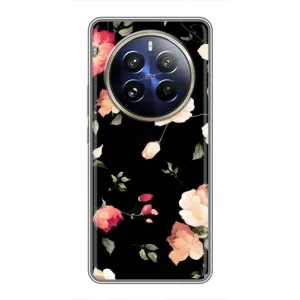 Чохли з квітами для Realme 12 Pro Plus (VPrint) (Трояндочки)