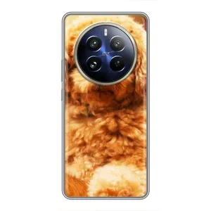 Чехол с принтом «Щенок Бишон» для Realme 12 Pro Plus