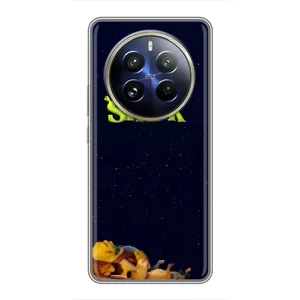Чохол з мультфільмом Шрек на Realme 12 Pro Plus (Відпочиваючий Шрек)