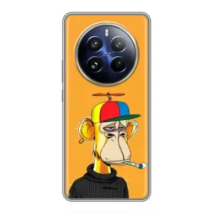 Чохли з Мавпами NFT для Realme 12 Pro Plus (AlphaPrint) (Нудна мавпа NFT)