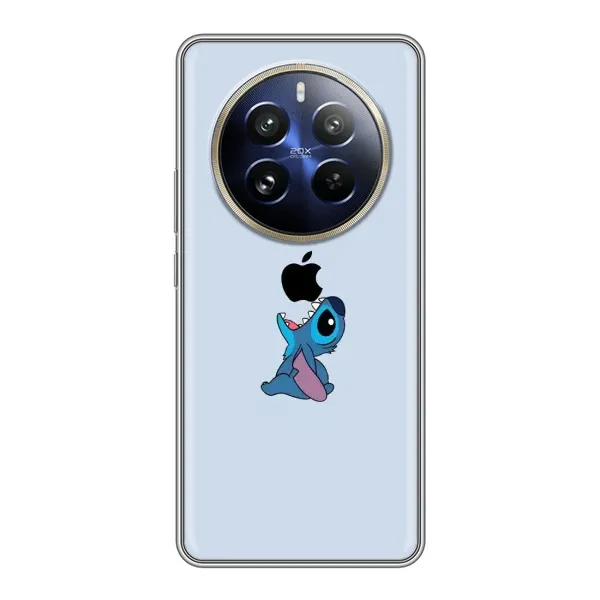 Чохол з принтом «Stitch apple» для Realme 12 Pro Plus