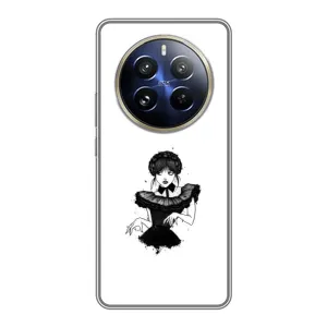 Чохли Венсдей на Realme 12 Pro Plus Уенсдей (AlphaPrint) (танець Венздей)