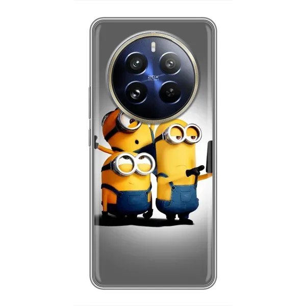 Чехол с принтом «Три миньона» для Realme 12 Pro Plus