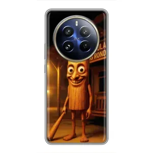 Чохол з мемом Тралалело тралала на Realme 12 Pro Plus (Тунг тунг сахур)