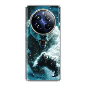 Чохол з картинкою 'Хижаки' для Realme 12 Pro Plus (Полярний ведмідь)