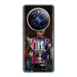 Чохол з футболістом Ламін Ямаль Realme 12 Pro Plus (Ямаль з кубком)