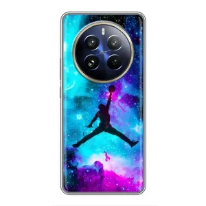Чехлы для Realme 12 Pro Plus - с картинкой JORDAN (AlphaPrint) (Яркий Джордан)