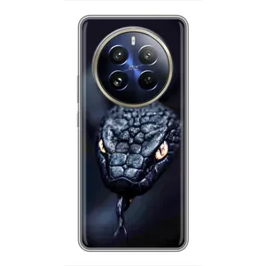 Чохол з картинкою 'Хижаки' для Realme 12 Pro Plus (Чорна змія)