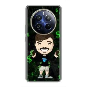 Чохол з принтом «Блогер Beast» для Realme 12 Pro