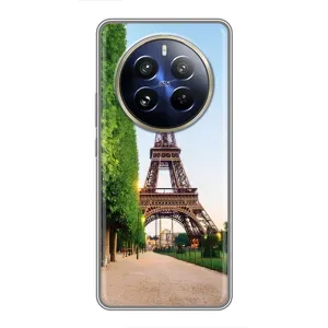 Чохол Ейфелева Вежа Realme 12 Pro - (AlphaPrint) (Дорога до Парижу)