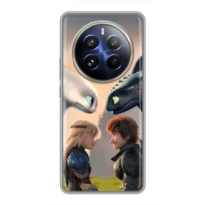 Чохол як приборкати дракона на Realme 12 Pro (Гикавка і Астрід)