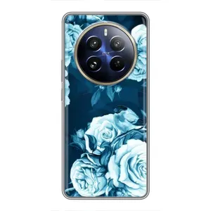 Чехлы (ART) Цветы на Realme 12 Pro (VPrint) (Блактині бутони)