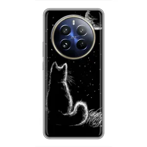 Чохол з принтом для Realme 12 Pro (AlphaPrint) Модні коти