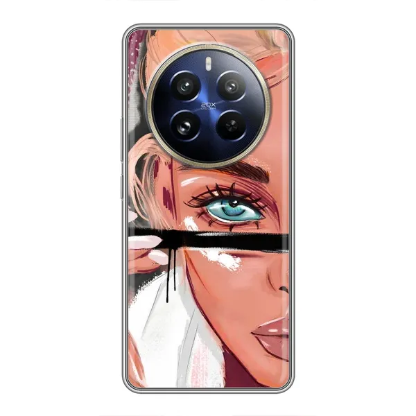 Чохол з принтом «Макіяж» для Realme 12 Pro Чохол з принтом «Макіяж» для Realme 12 Pro