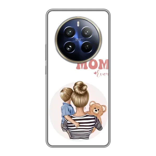 Чохол з принтом «Мама і син» для Realme 12 Pro