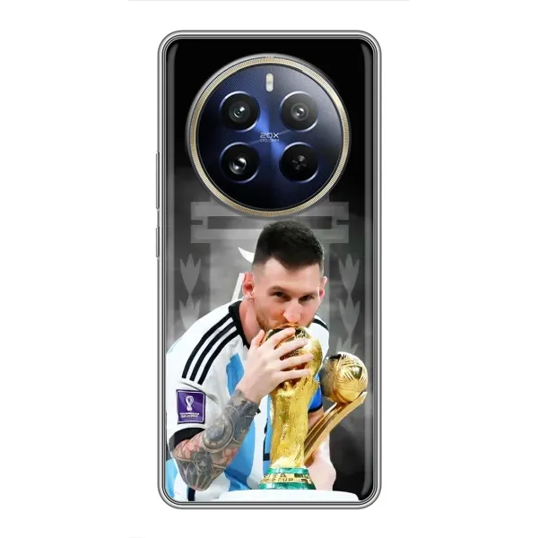 Чехол с принтом «Месси Чемпион» для Realme 12 Pro
