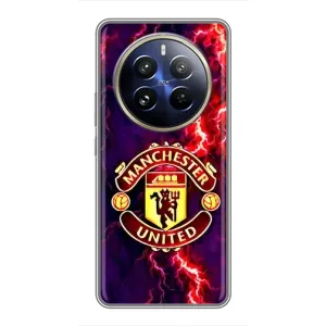 Чохол Манчестер Юнайтед для РеалМi 12 Про (AlphaPrint) (вогняний Манчестер)