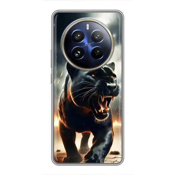 Чохол з принтом «Чорна пантера» для Realme 12 Pro
