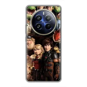 Чохол як приборкати дракона на Realme 12 Pro (Персонажі дракона)