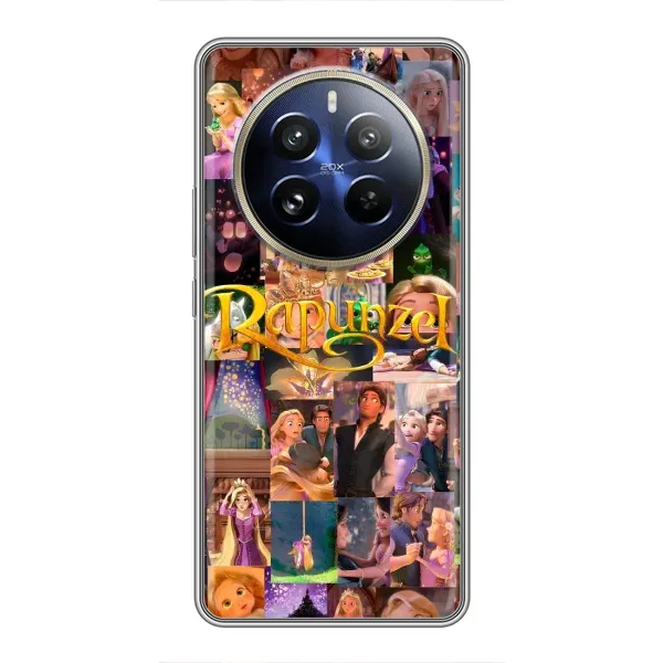 Чохол з принтом «Колаж Рапунцель» для Realme 12 Pro Чохол з принтом «Колаж Рапунцель» для Realme 12 Pro