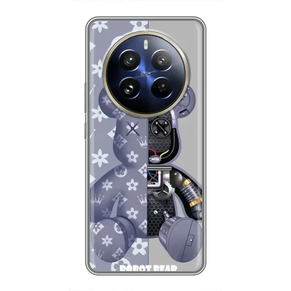 Чохол з принтом «Робот Медведик» для Realme 12 Pro