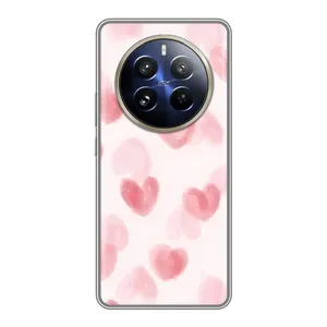 Чохол з розовим принтом для Realme 12 Pro