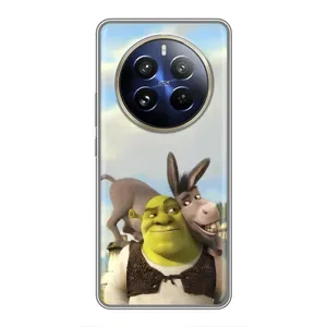 Чохол з мультфільмом Шрек на Realme 12 Pro (Шрек та Осел)