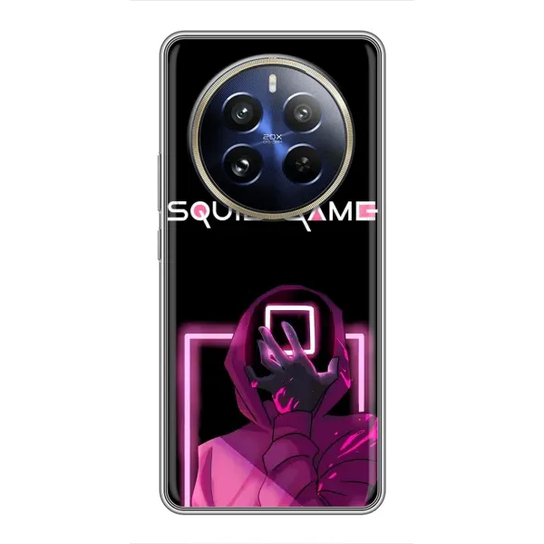 Чохол з принтом «Неоновий охоронець гри» для Realme 12 Pro Чохол з принтом «Неоновий охоронець гри» для Realme 12 Pro