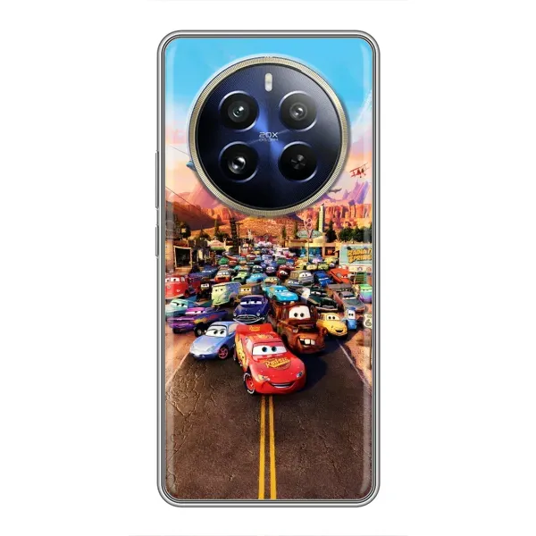 Чохол з принтом «Тачки на трасі» для Realme 12 Pro Чохол з принтом «Тачки на трасі» для Realme 12 Pro