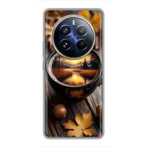 Чохол з принтом «Темна кава» для Realme 12 Pro