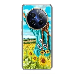Чохол для Патріота України Realme 12 Pro - (AlphaPrint) (Україночка)