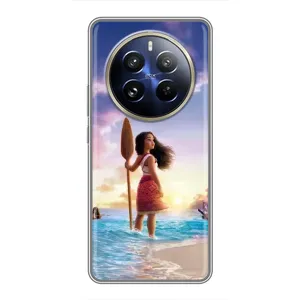 Чохол з мультфільмом Ваяна Realme 12 Pro (Моана з веслом)