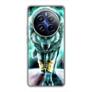 Захисні чохли для РеалМi 12 Про (AlphaPrint) (ХІТ продаж) ВОВК