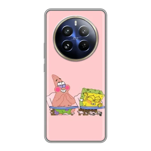 Чохол з принтом «За партою» для Realme 12 Pro