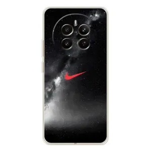Чохол для RealMe 12 - з принтом Найк (AlphaPrint) (Найк червоний)