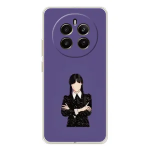 Чехлы Венсдей на RealMe 12 Уэнсдей (AlphaPrint)